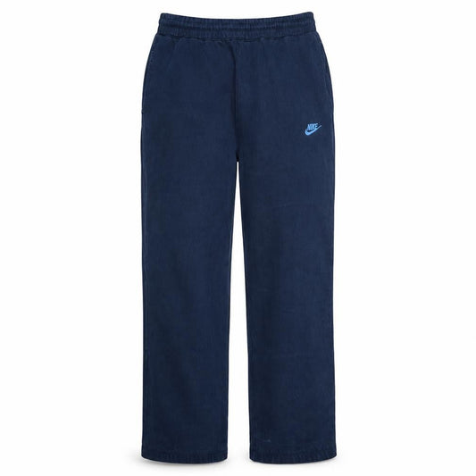 Nike Men's Blue Jogger Sweatpants L Cotton Blend Elastic Waist