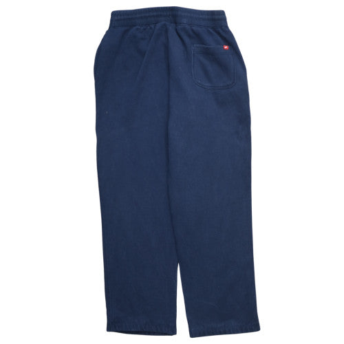 Nike Men's Blue Jogger Sweatpants L Cotton Blend Elastic Waist