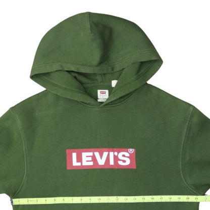 Levi's Men's Green Relaxed Fit Pullover Hoodie Size S