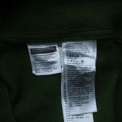 Levi's Men's Green Relaxed Fit Pullover Hoodie Size S