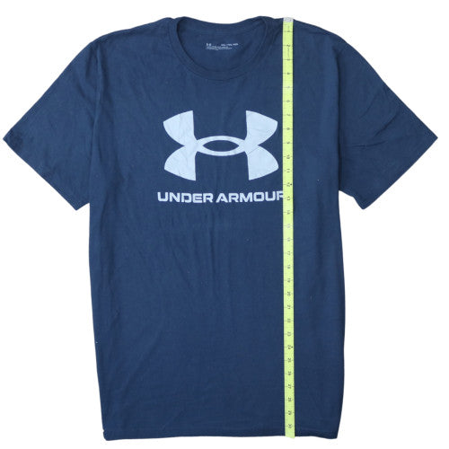 Under Armour Men's Blue 2XL Crew Neck Sports T-Shirt