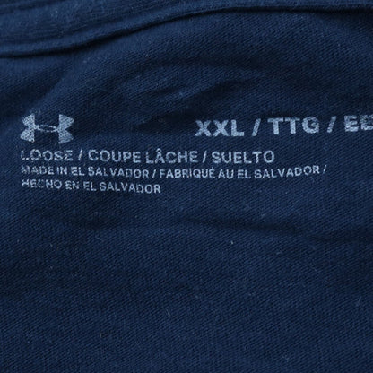 Under Armour Men's Blue 2XL Crew Neck Sports T-Shirt