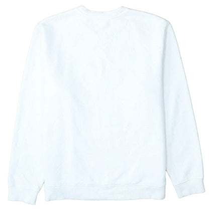 Lacoste Men's White Crew Neck Sweatshirt XL Cotton Blend