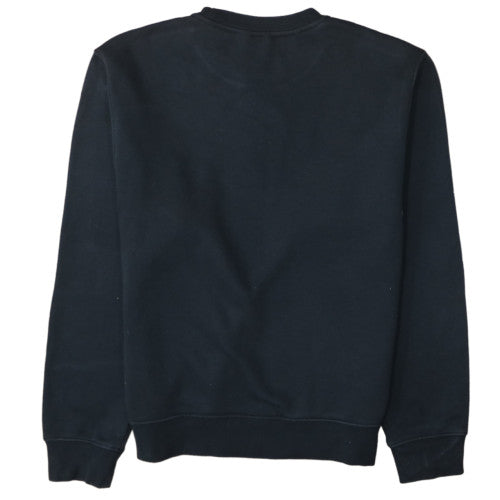 Nike Men's Black Small Crew Neck Graphic Pullover Sweatshirt