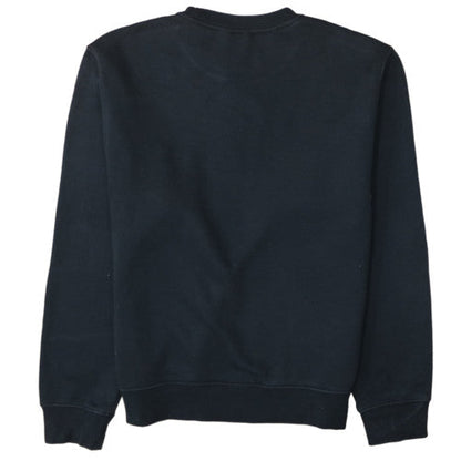 Nike Men's Black Small Crew Neck Graphic Pullover Sweatshirt