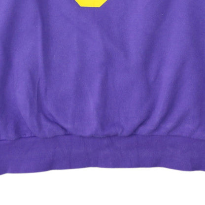 Nike Jordan NBA Lakers Purple Crew Neck Sweatshirt XXL Men's