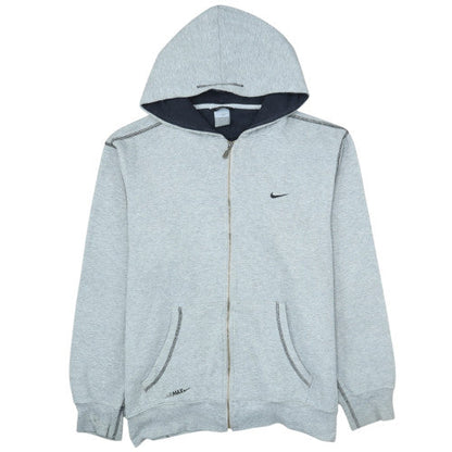 Nike Air Max Men's Grey Full Zip Hoodie Size L Sportswear