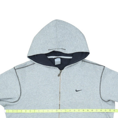 Nike Air Max Men's Grey Full Zip Hoodie Size L Sportswear