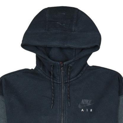 Nike Air Men's Black Full Zip Hoodie Size S Fleece Sportswear