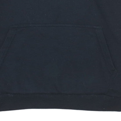 FILA Women’s Black Pullover Hoodie Small Cotton Blend Logo Hooded Sweatshirt