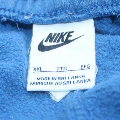 Nike Men Blue 2XL Fleece Tapered Sweatpants Activewear Trousers