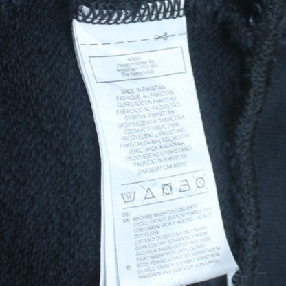 Adidas Women Black 3XL Crew Neck Sweatshirt with Logo Print