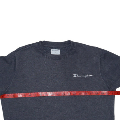 Champion Men's Grey Small Pullover Crew Neck Sweatshirt