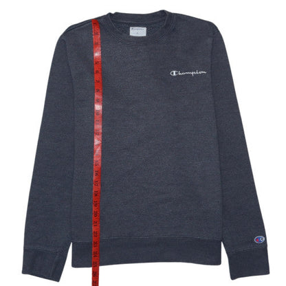 Champion Men's Grey Small Pullover Crew Neck Sweatshirt