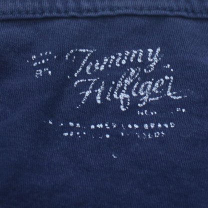 Tommy Hilfiger Men's Navy Blue Cotton Crew Neck T-Shirt Size L