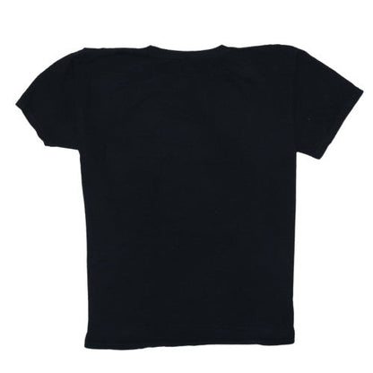 Quiksilver Men's Black XL Regular Fit Cotton Graphic T-Shirt