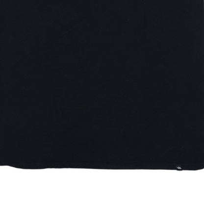 Quiksilver Men's Black XL Regular Fit Cotton Graphic T-Shirt