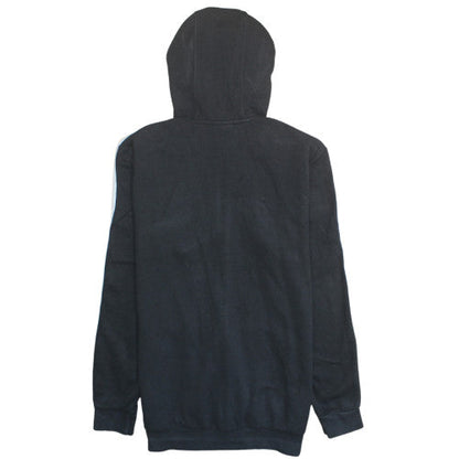 Adidas Boys Black Full Zip Hoodie 15-16 Years Classic Sportswear