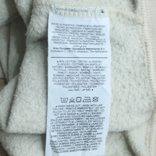 Nike Women's Beige Pullover Sweatshirt Small Crew Neck Fleece