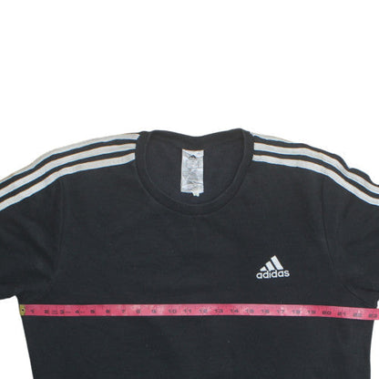 Adidas Men's Black Long Sleeve Crew Neck Pullover Sweatshirt L