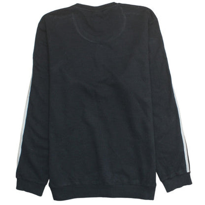 Adidas Men's Black Long Sleeve Crew Neck Pullover Sweatshirt L