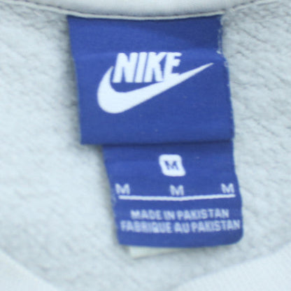 Nike Men's Grey Crew Neck Pullover Sweatshirt M Regular Fit