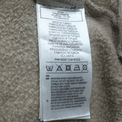 Adidas Mens Beige XL Pullover Crew Neck Sweatshirt