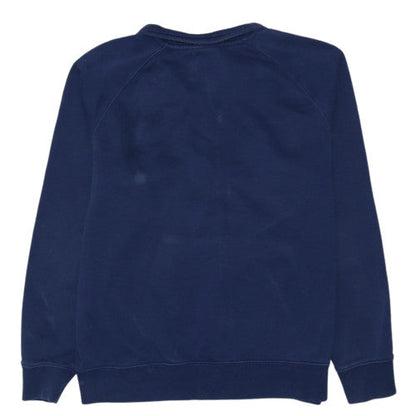 Nike Men's Blue M Track Jacket Full Zip Colourblock Fleece