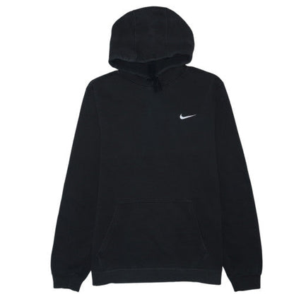 Nike Men's Black Pullover Hoodie L Logo Fleece Sportswear