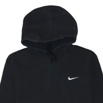 Nike Men's Black Pullover Hoodie L Logo Fleece Sportswear