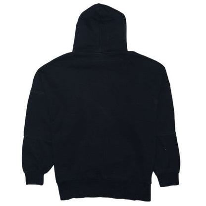 Reebok Women's Black Pullover Hoodie Medium Cotton Blend Sweatshirt