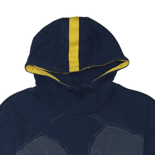 Puma Red Bull Racing Men's Blue Pullover Hoodie Size L