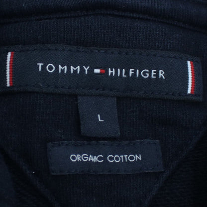 Tommy Hilfiger Men's Blue Full Zip Hoodie L Cotton Classic