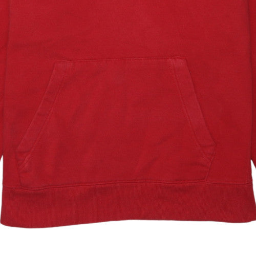 FILA Men's Red Pullover Hoodie Size L Regular Fit Fleece