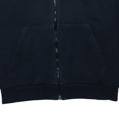 Puma Mens Black Full Zip Hoodie Size L Sports Fleece Sweatshirt