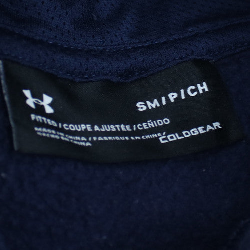 Under Armour Men's Blue ColdGear Pullover Hoodie Size S