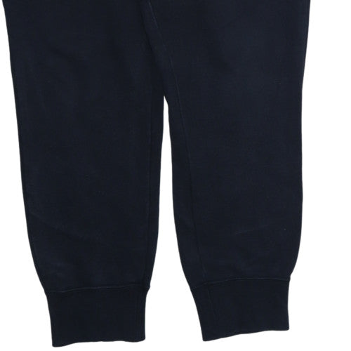 Nike Air Men's Black Jogger Sweatpants L Fleece Elastic Waist