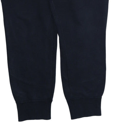 Nike Air Men's Black Jogger Sweatpants L Fleece Elastic Waist
