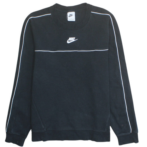 Nike Men's Black Crew Neck Pullover Sweatshirt Size L