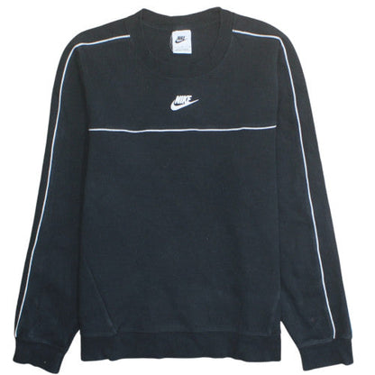 Nike Men's Black Crew Neck Pullover Sweatshirt Size L
