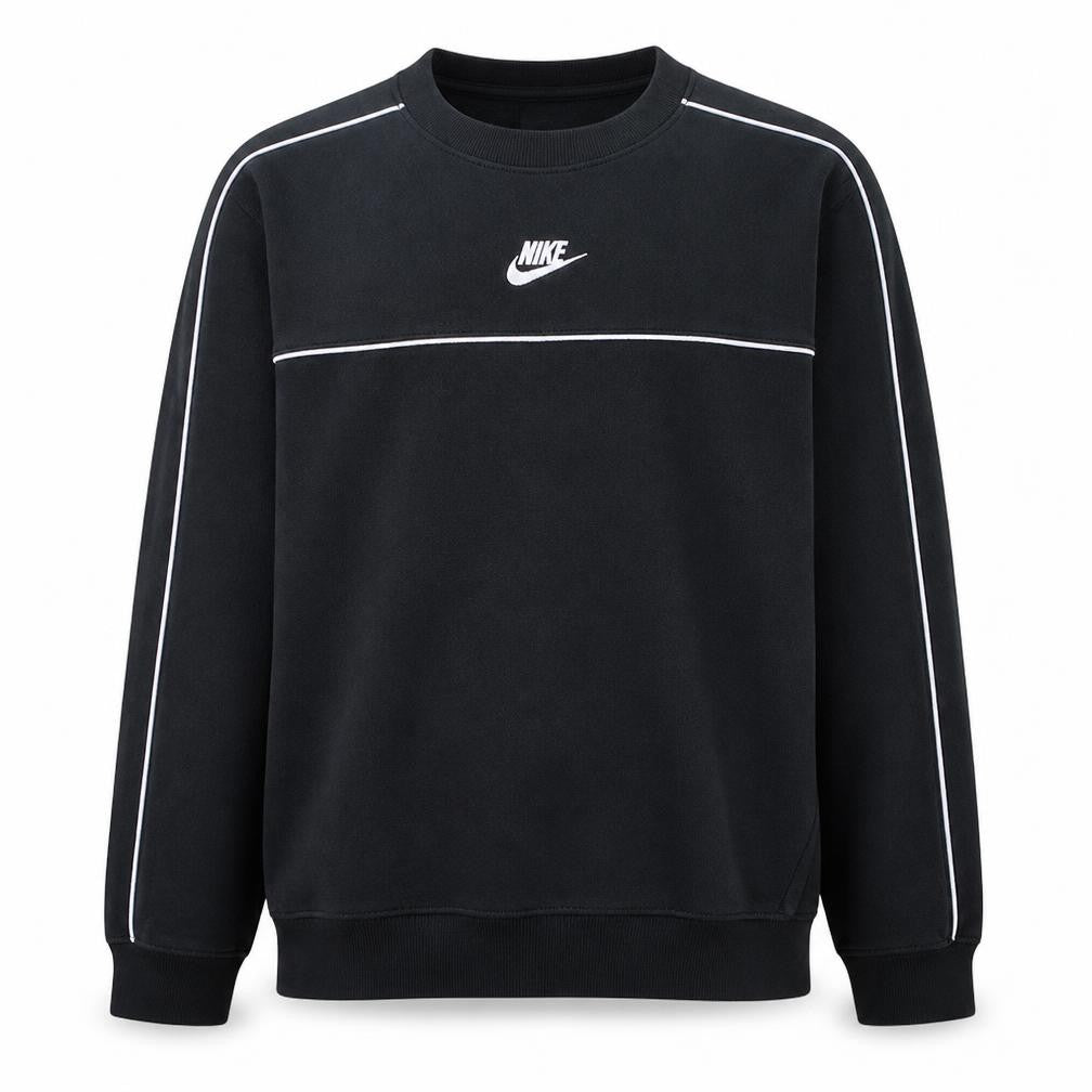 Nike Men's Black Crew Neck Pullover Sweatshirt Size L