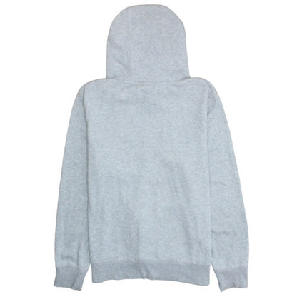 Champion Men's Grey Pullover Hoodie L Logo Fleece Sportswear