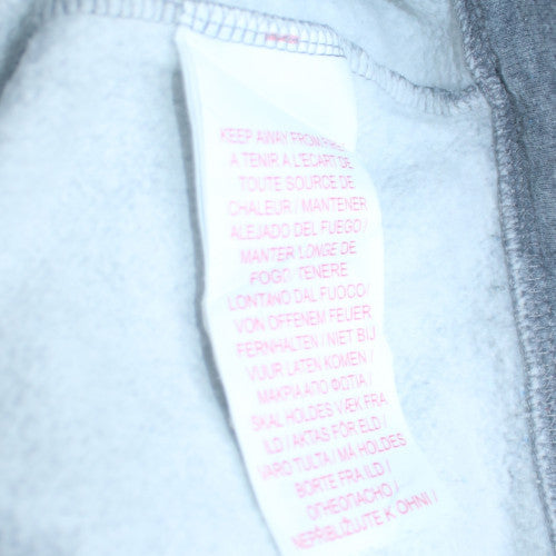 Nike Boys Grey Full Zip Fleece Hoodie XL - Casual Sportswear