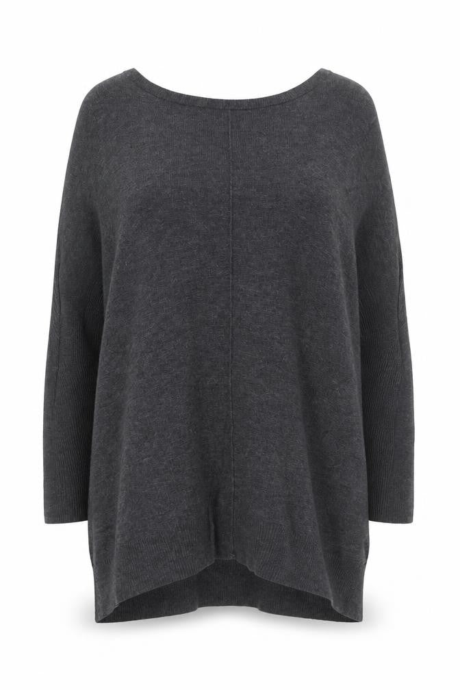 Marks & Spencer Women’s Grey Size 14 Crew Neck Viscose Jumper