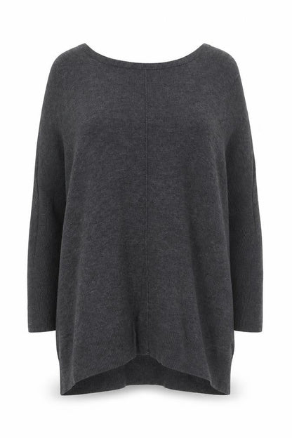 Marks & Spencer Women’s Grey Size 14 Crew Neck Viscose Jumper