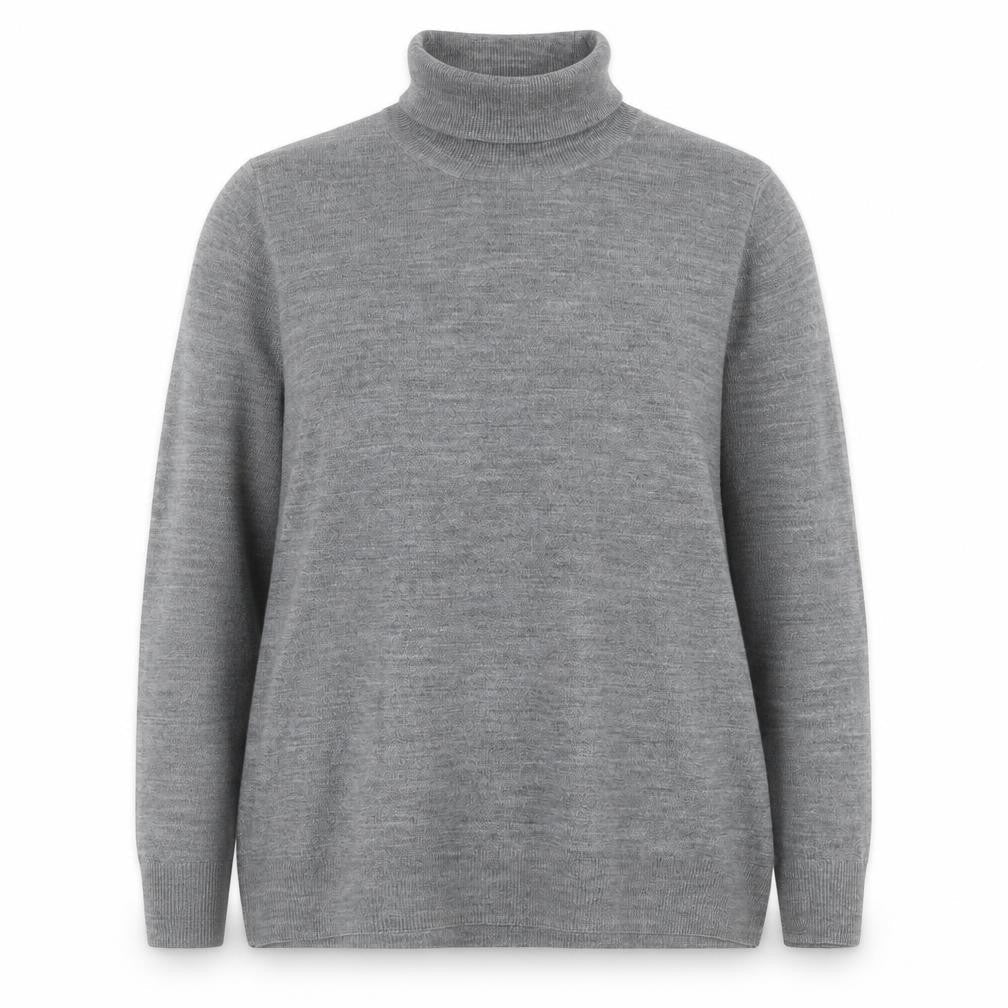 Marks & Spencer Women’s Grey Roll Neck Long Sleeve Jumper Size 18