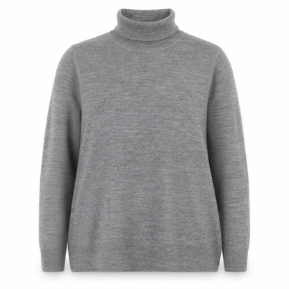 Marks & Spencer Women’s Grey Roll Neck Long Sleeve Jumper Size 18