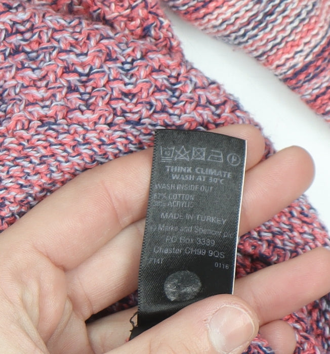 Marks and Spencer Per Una Women’s Multicoloured Full Zip Knit Cardigan Size 16