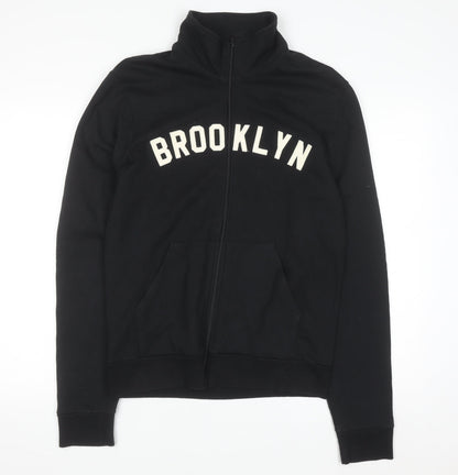 American Apparel Men's Black Brooklyn Full Zip Sweatshirt M