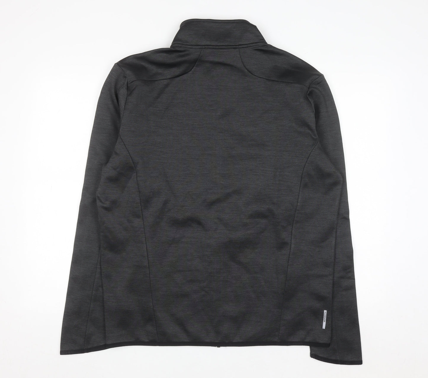 Mondetta Men's Black M Athletic Full Zip Track Jacket